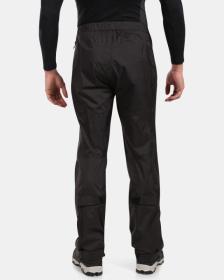 KILPI ALPIN-M Černé pánské hardshellové a nepromokavé kalhoty POUZE XL (VÝPRODEJ)