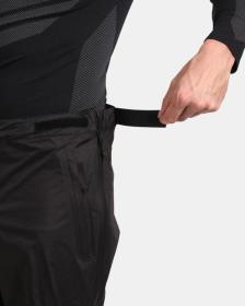 KILPI ALPIN-M Černé pánské hardshellové a nepromokavé kalhoty POUZE XL (VÝPRODEJ)