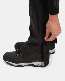 KILPI ALPIN-M Černé pánské hardshellové a nepromokavé kalhoty POUZE XL (VÝPRODEJ)