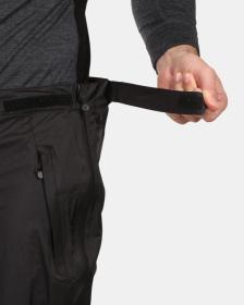 KILPI ALPIN-M Černé pánské nepromokavé hardshellové kalhoty POUZE M (VÝPRODEJ)