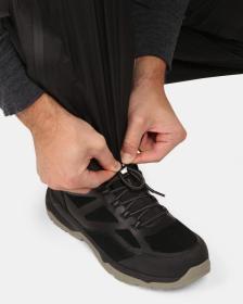 KILPI ALPIN-M Černé pánské nepromokavé hardshellové kalhoty POUZE M (VÝPRODEJ)