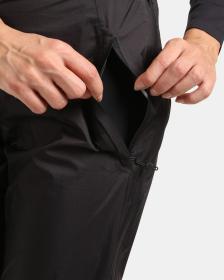 KILPI ALPIN-W Černé dámské nepromokavé outdoorové kalhoty