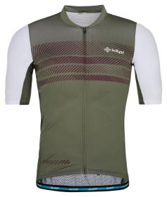 Kilpi ALVI-M khaki pánsky cyklistický dres