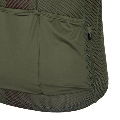 Kilpi ALVI-M khaki pánský cyklistický dres