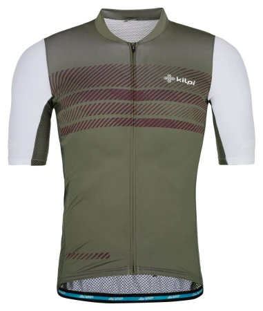 Kilpi ALVI-M khaki pánský cyklistický dres