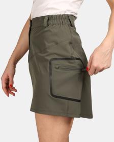 KILPI ANA-W Tmavozelená sukňa