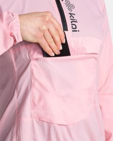 KILPI ANORI-W Svetloružová dámska bežecká bunda