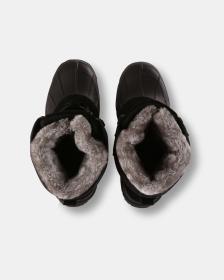 KILPI ANTARTIC HIGH WP-M Černé zimní zateplená nepromokavá obuv