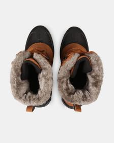 KILPI ANTARTIC HIGH WP-M Hnědé zateplené nepromokavé obuv