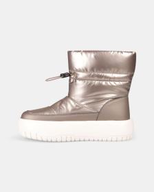 KILPI APOLO HIGH-W Béžové dámské vysoké sněhule