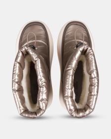 KILPI APOLO HIGH-W Béžové dámské vysoké sněhule