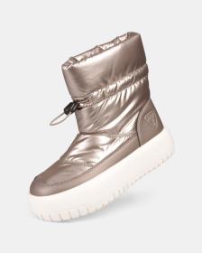 KILPI APOLO HIGH-W Béžové dámske vysoké snehule