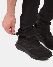 KILPI ARANDI-M Čierne pánske outdoorové nohavice