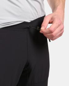 KILPI ARANDI-M Čierne pánske outdoorové nohavice