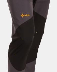 KILPI ARANDI-M Tmavě šedé pánské outdoorové kalhoty