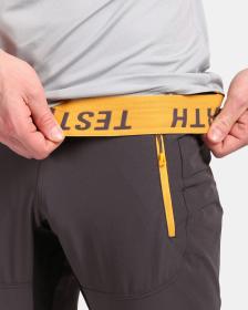 KILPI ARANDI-M Tmavě šedé pánské outdoorové kalhoty