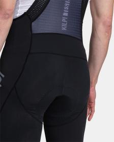 Kilpi ARENAL-M čierne pánske 3/4 cyklistické legíny