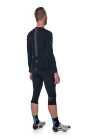 Kilpi ARENAL-M čierne pánske 3/4 cyklistické legíny