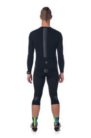 Kilpi ARENAL-M čierne pánske 3/4 cyklistické legíny