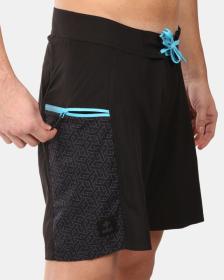 KILPI ARIANY-M Černé pánské koupací kraťasy POUZE L (VÝPRODEJ)