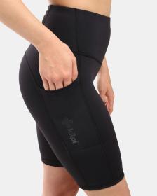KILPI ARTEMI-W Černé dámské krátké legíny