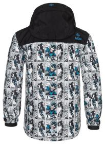 Kilpi ATENI-JB bílá dětská lyžařská bunda