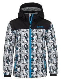 Kilpi ATENI-JB bílá dětská lyžařská bunda Kilpi ATENI-JB bílá dětská lyžařská bunda