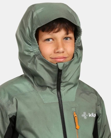 KILPI ATENI-JB Khaki chlapecká lyžařská bunda