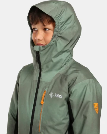 KILPI ATENI-JB Khaki chlapecká lyžařská bunda