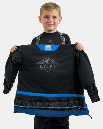 KILPI ATENI-JB Modrá dětská lyžařská bunda
