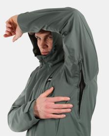 KILPI AYRA-M Khaki pánský outdoorový kabát