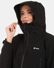 KILPI AYRA-W Čierny dámsky outdoorový kabát
