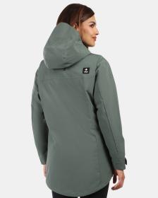 KILPI AYRA-W Khaki dámský outdoorový kabát