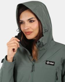 KILPI AYRA-W Khaki dámský outdoorový kabát