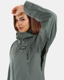 KILPI AYRA-W Khaki dámský outdoorový kabát