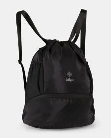 Kilpi Bagsty-U BLK 10l černý vak na záda Kilpi Bagsty-U BLK 10l černý vak na záda