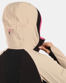 KILPI BALEO-W Béžová dámská softshellová bunda