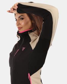 KILPI BALEO-W Béžová dámská softshellová bunda