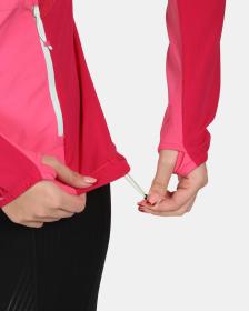 KILPI BALEO-W Ružová dámska softshellová bunda