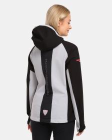 KILPI BALEO-W Světle šedá dámská běžecká bunda