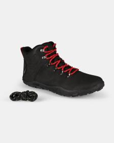 KILPI BARE HIGH WP-U Černá unisex outdoorová barefoot obuv