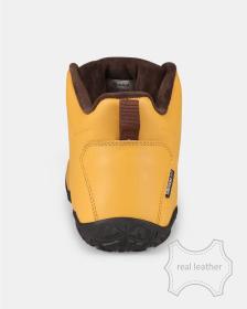 KILPI BARE LEATHER HIGH-U Béžová unisex outdoorová barefoot obuv