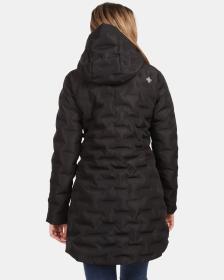 KILPI BELIZE-W Černý dámský zimní kabát