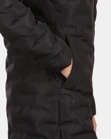 KILPI BELIZE-W Černý dámský zimní kabát