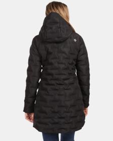 KILPI BELIZE-W Černý dámský zimní kabát POUZE 38 (VÝPRODEJ)