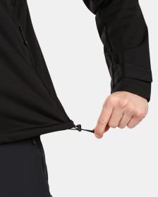 KILPI BELTRA-M Černá pánská softshellová bunda