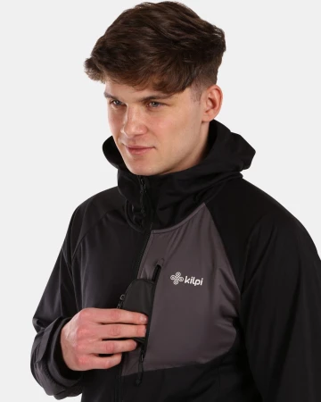 Kilpi BELTRA-M Černá pánská outdoorová bunda