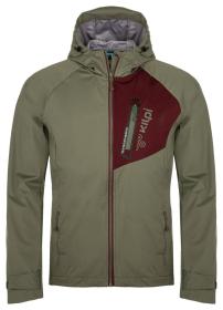 Kilpi BELTRA-M khaki pánská softshellová bunda