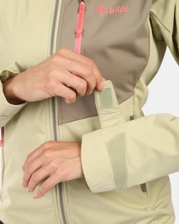 KILPI BELTRA-W Béžová dámská softshellová bunda