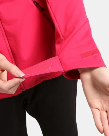 KILPI BELTRA-W Růžová dámská softshellová bunda